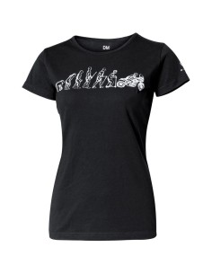 CAMISETA T-SHIRT EVOLUTION MOTO MUJER HELD