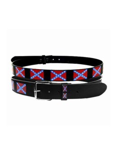 CINTURON PIEL BANDERA SUREÑA