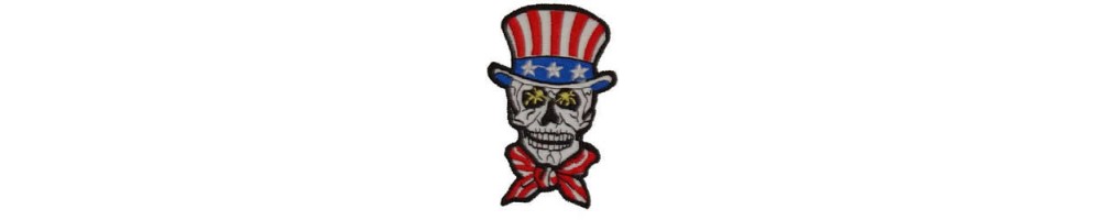 parches - AREA CUSTOM - Equipamiento Custom - Accesorios Custom - MOTOS CUSTOM y HARLEY DAVIDSON